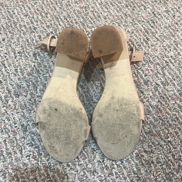 Patent Block Heeled Sandals - Picture 7 of 8